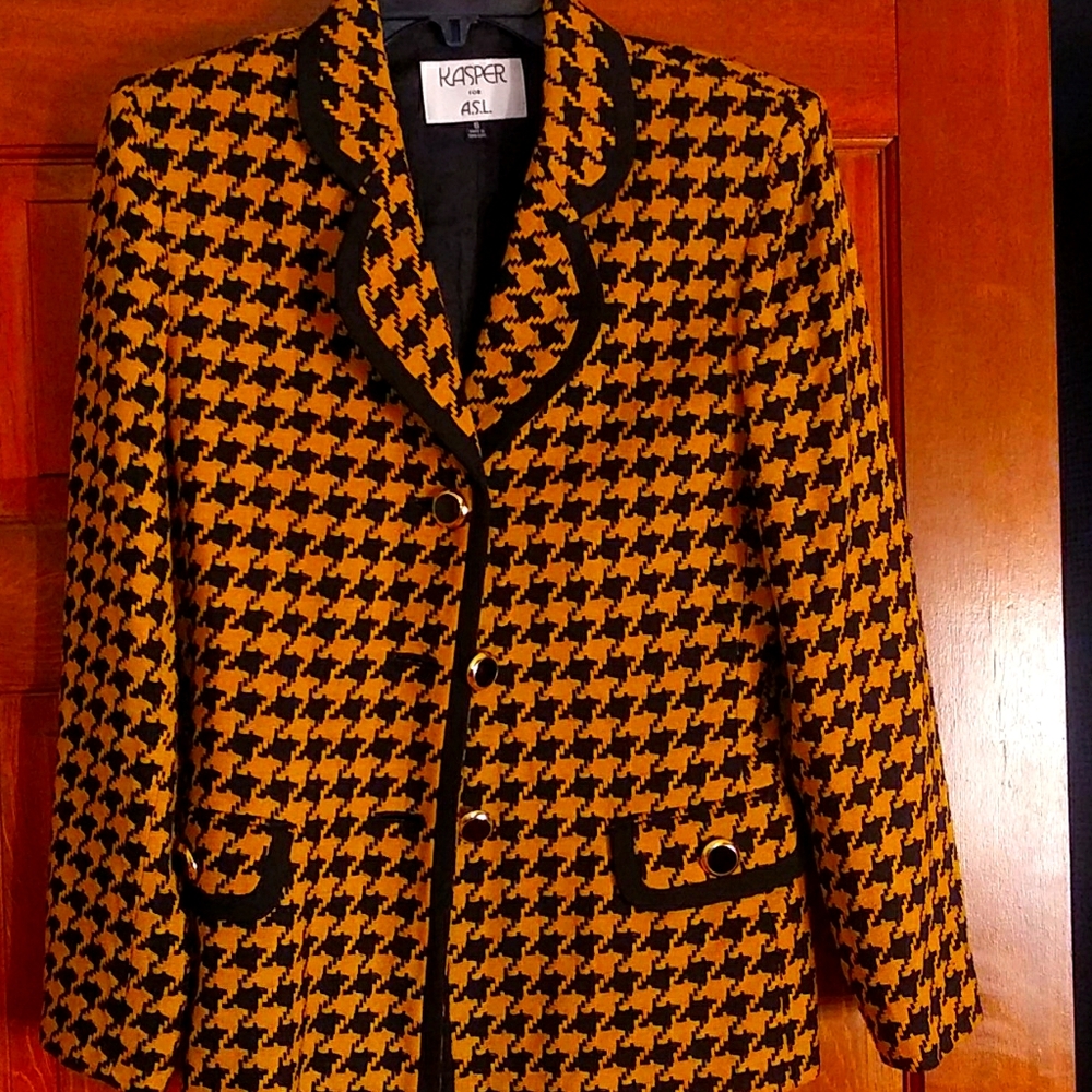 Kasper Blazer Hounds Print